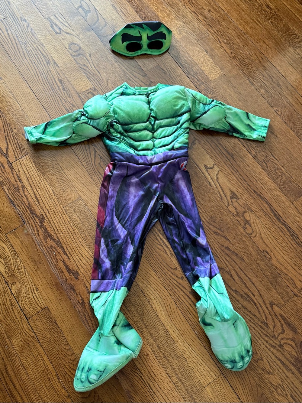 Marvel Hulk Toddler 2T Costume with Mask